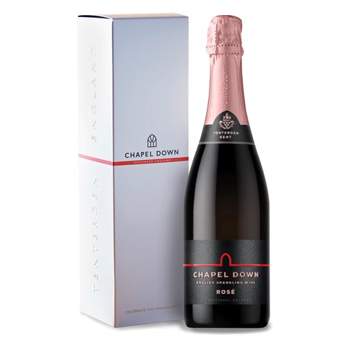 Chapel Down Rose English Sparkling 75cl - Premium Quality